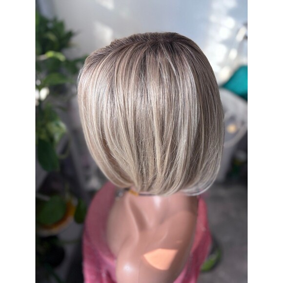 Jon Renau “Haute” premium synthetic Wig in color Venice Blond full mono New main image 6